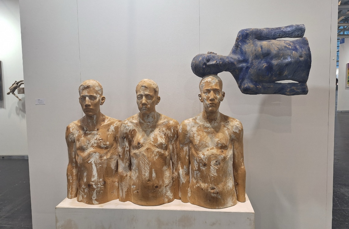 Hubert Mussner sculpture group