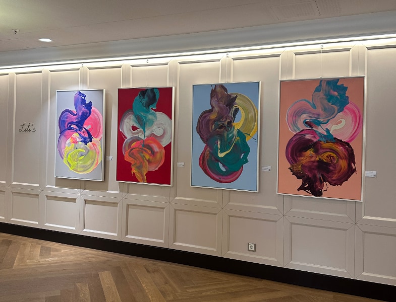 Isabelle Breitkopf works at Marionk Gallery